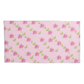 Roze Hoesjes van Floral Kussensloop (Achterkant-Rechts)