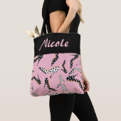 Roze Hoge Hak Charm Tote Bag (Dichtbij)