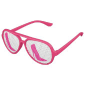 ROZE HOGE HAKKEN AVIATOR ZONNEBRIL (Gekanteld)
