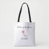 Roze Hoge Hakken Bruiloft Tassen (Voorkant)