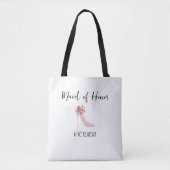 Roze Hoge Hakken Bruiloftsshower Tassen (Voorkant)