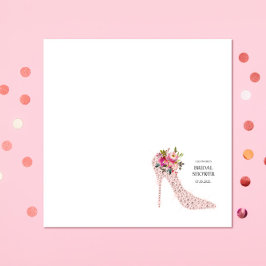 Roze hoge hakken Vrijgezellenfeest Servet