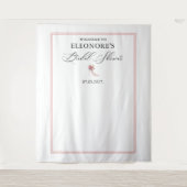 Roze hoge hakken Vrijgezellenfeest welkom Wandkleed (Voorkant)