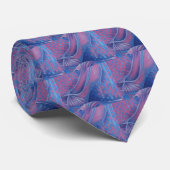 Roze hoge niveaus stropdas (Opgerold)
