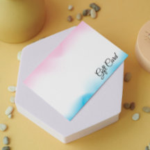 Roze Holografische Iridescent Certificaat Gift Kaa