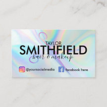 Roze holografische schaar Hair & Makeup Trendy