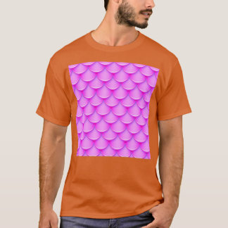Roze holografische Zeemeermin T-shirt