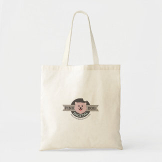 Roze Hond Digitale Klassieke Tote Bag