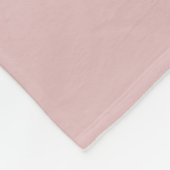Roze Hond Digitale Vliesdeken Fleece Deken (Hoek)