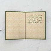 Roze Hond Roos Botanische Illustratie - Personalis Kaart (Binnen)