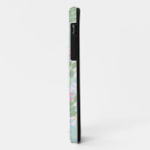 Roze Hond Rozen op Sky Blue Case-Mate iPhone Case (Achterkant/links)