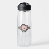 Roze Honden Digitale Waterfles (Voorkant)