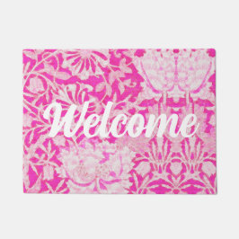 Roze Honeysuckle Welkom Deurmat