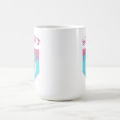 Roze honkbal Drip Koffiemok (Center)