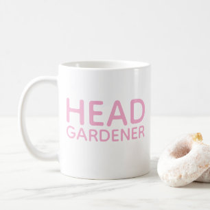 Roze Hoofdtuinier koffiemok