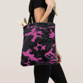 Roze hooglichten Camo Tote Bag (Dichtbij)