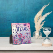  Roze Hoop Inspirerend Custom Floral Fotoplaat (Insitu)