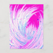 Roze horizon briefkaart (Voorkant)