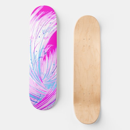 Roze horizon persoonlijk skateboard (Voorkant)