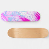 Roze horizon persoonlijk skateboard (Horizontaal)