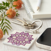 Roze Horizon Sleutelhanger (Voorkant Rechts)