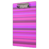 Roze horizontale strepen klembord (Links)