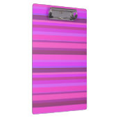 Roze horizontale strepen klembord (Rechts)