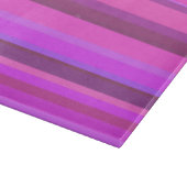 Roze horizontale strepen snijplank (Hoek)
