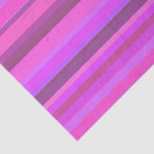 Roze horizontale strepen tissuepapier (Detail)