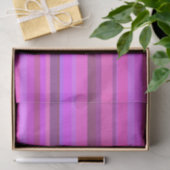 Roze horizontale strepen tissuepapier (Geschenk)