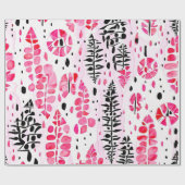 Roze horizonten: Indiaanse patronen Cadeaupapier (Vlak)