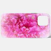 Roze Hortensia Bloesem Case-Mate iPhone Case (Achterkant (horizontaal))