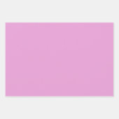 Roze hortensia, groen & roze inpakvellen inpakpapier vel (Voorkant 2)