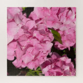 Roze Hortensia Legpuzzel (Horizontaal)