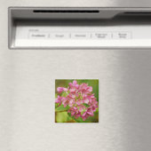 Roze hortensia magneet (Insitu (Vaatwasser))