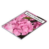Roze Hortensia Notitieboek (Linkerzijde)
