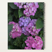 Roze Hortensia Planner (Achterkant)