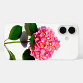 Roze hortensia roze bloem roze bloem Case-Mate iPhone case (Achterkant (horizontaal))