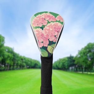 Roze Hortensia Struik Golfheadcover
