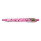 Roze Hortensia Zwarte Inkt Pen (Bodem)