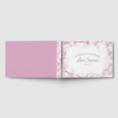 Roze hortensia's Waterverf Brieven aan de bruid Gastenboek (Volledig)