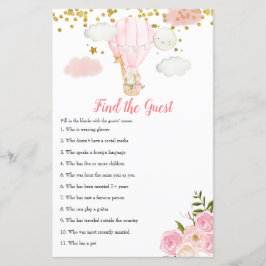 Roze Hot Air ballon Oerwoud Zoek de gast