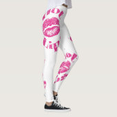 Roze hotspots! leggings (Rechts)