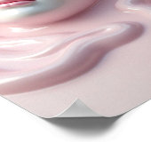 Roze hou of ontwerp je eigen poster (Hoek)