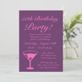 Roze Houd kalm, het is een uitnodiging van het Bir (Staand voorkant)