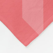 Roze Houndstooth Heart Lollipop deken (Hoek)