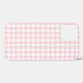 Roze houndstooth Pattern Modern  Case-Mate iPhone Case (Achterkant (horizontaal))
