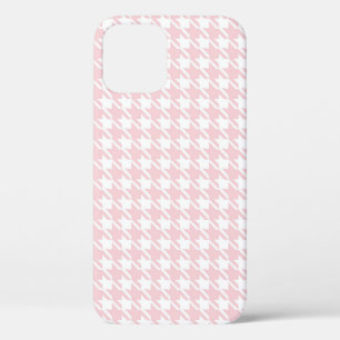 Roze houndstooth Pattern Modern  Case-Mate iPhone Case