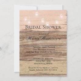 Roze hout en lantaarns