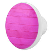 Roze hout keramische pull knop (Rechts)